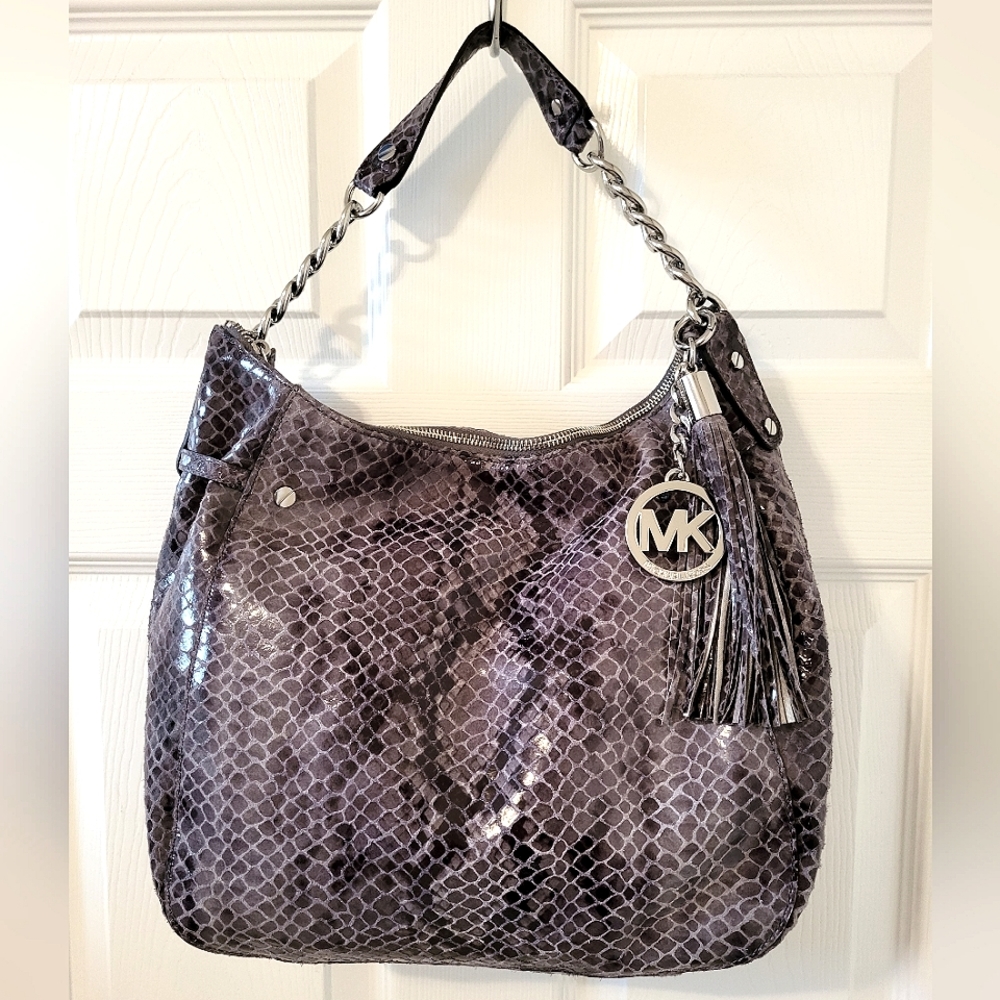Michael Kors snakeskin bag